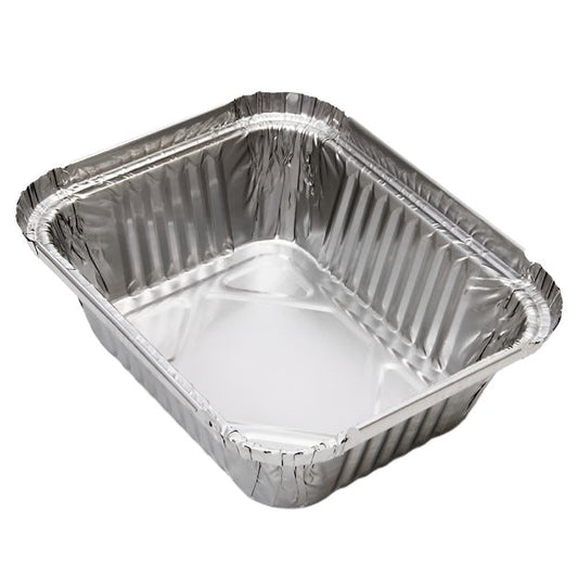 No.2 Aluminum Foil Food Containers Recyclable (470ml) - Eco Leaf Products