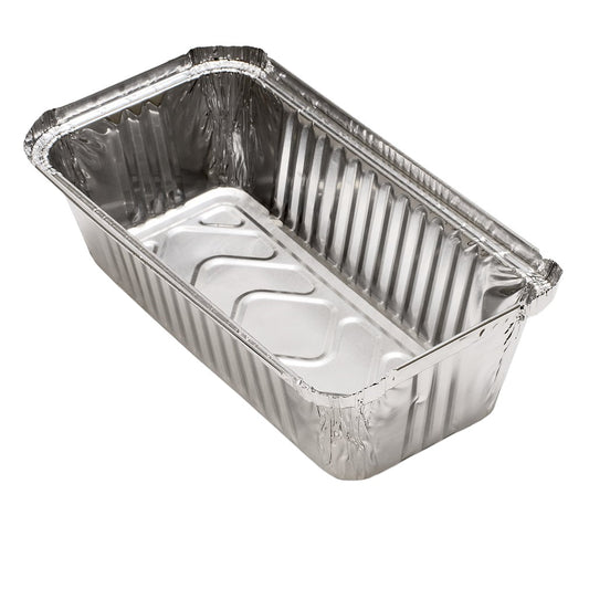 No.6 Aluminum Foil Food Containers Recyclable (500ml) - Eco Leaf Products