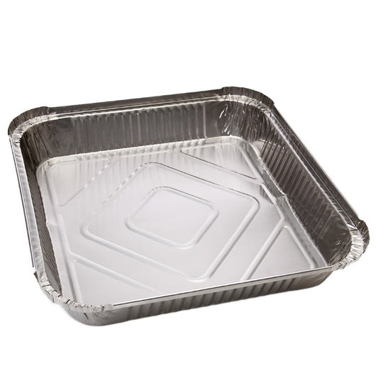 No.9 Shallow Aluminum Foil Food Containers Recyclable (1500ml) - Eco Leaf Products