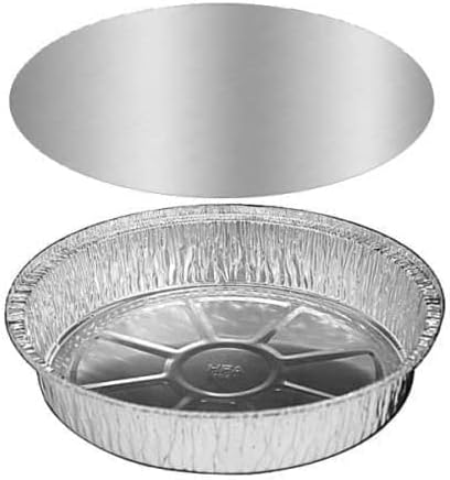 No.12 Round Aluminum Foil Food Containers Recyclable (920ml) - Eco Leaf Products