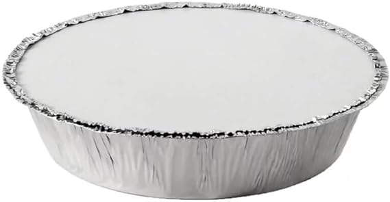 No.12 Round Aluminum Foil Food Containers Recyclable (920ml) - Eco Leaf Products