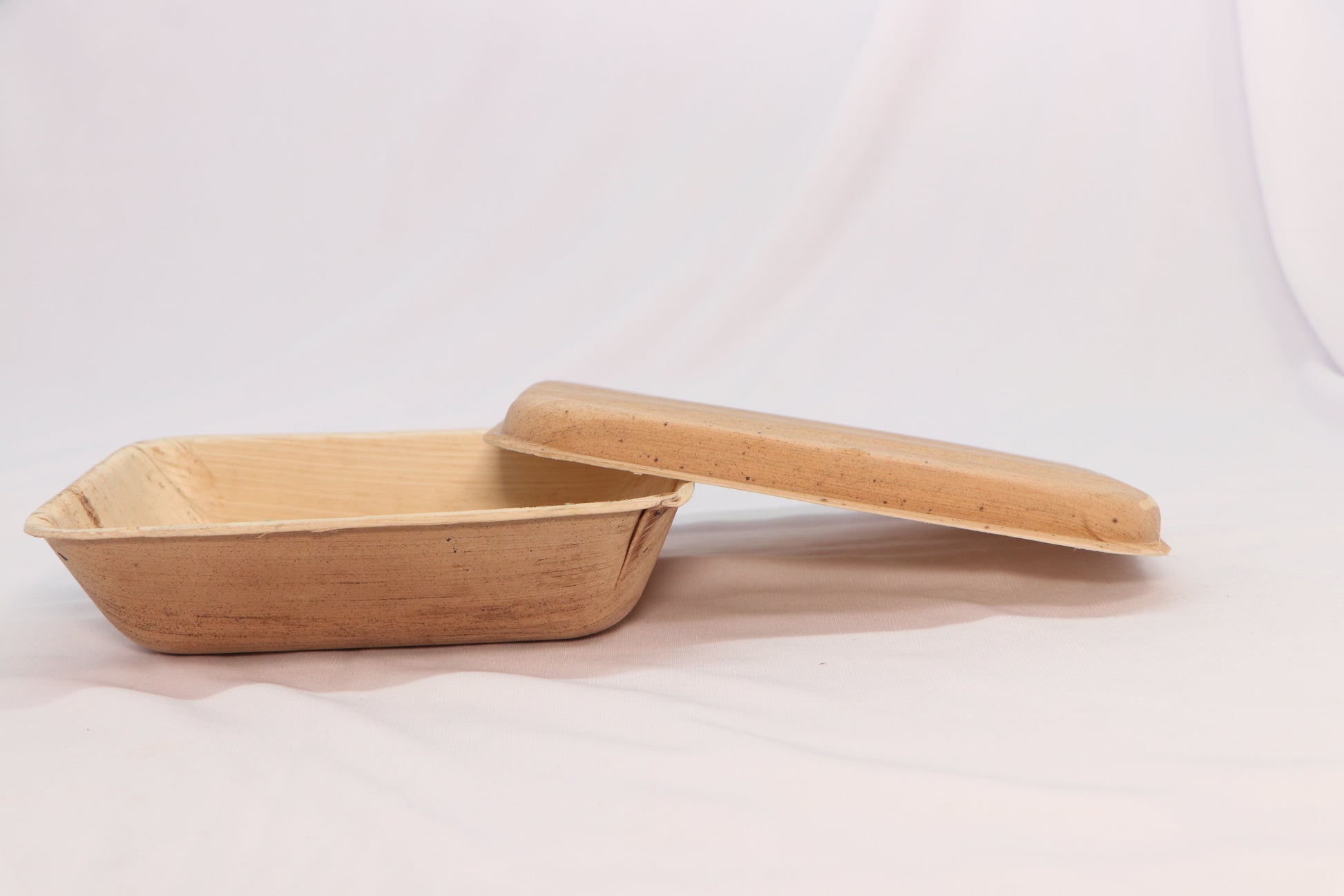 500ml Palm Leaf Container Box With Lid - Eco Leaf Products