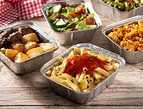 No.1 Aluminum Foil Food Containers Recyclable (250ml) - Eco Leaf Products