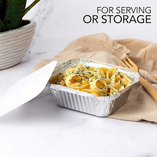No.2 Aluminum Foil Food Containers Recyclable (470ml) - Eco Leaf Products