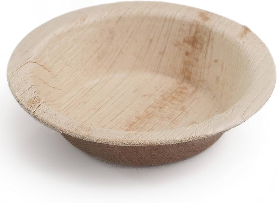 6" (15 cm) Round Biodegradable Dessert Bowls - Eco Leaf Products