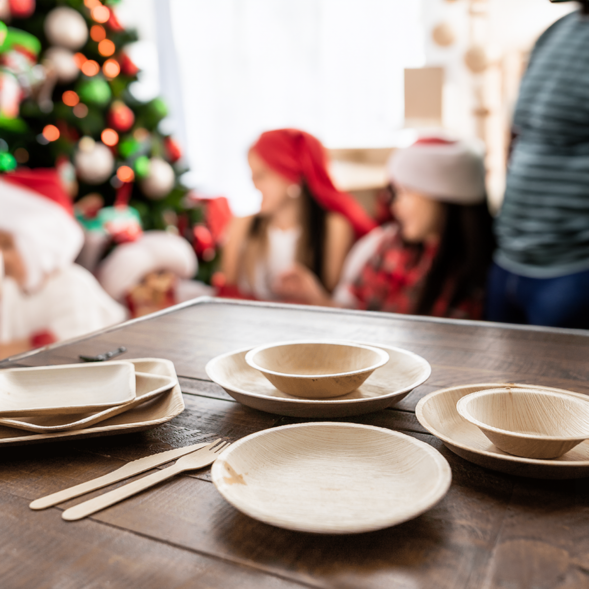 6" (15 cm) Round Biodegradable Dessert Bowls - Eco Leaf Products