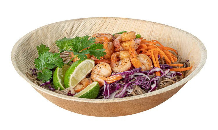 Extra Large 12" (30cm) Compostable Salad Serving Bowl - Eco Leaf Products