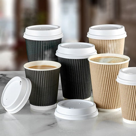 6-8oz Lids For Disposable Cups - Eco Leaf Products
