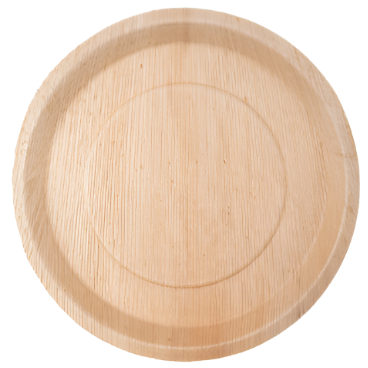 14" (36cm) X-Large Pizza Disposable Bamboo Plates - Eco Leaf Products