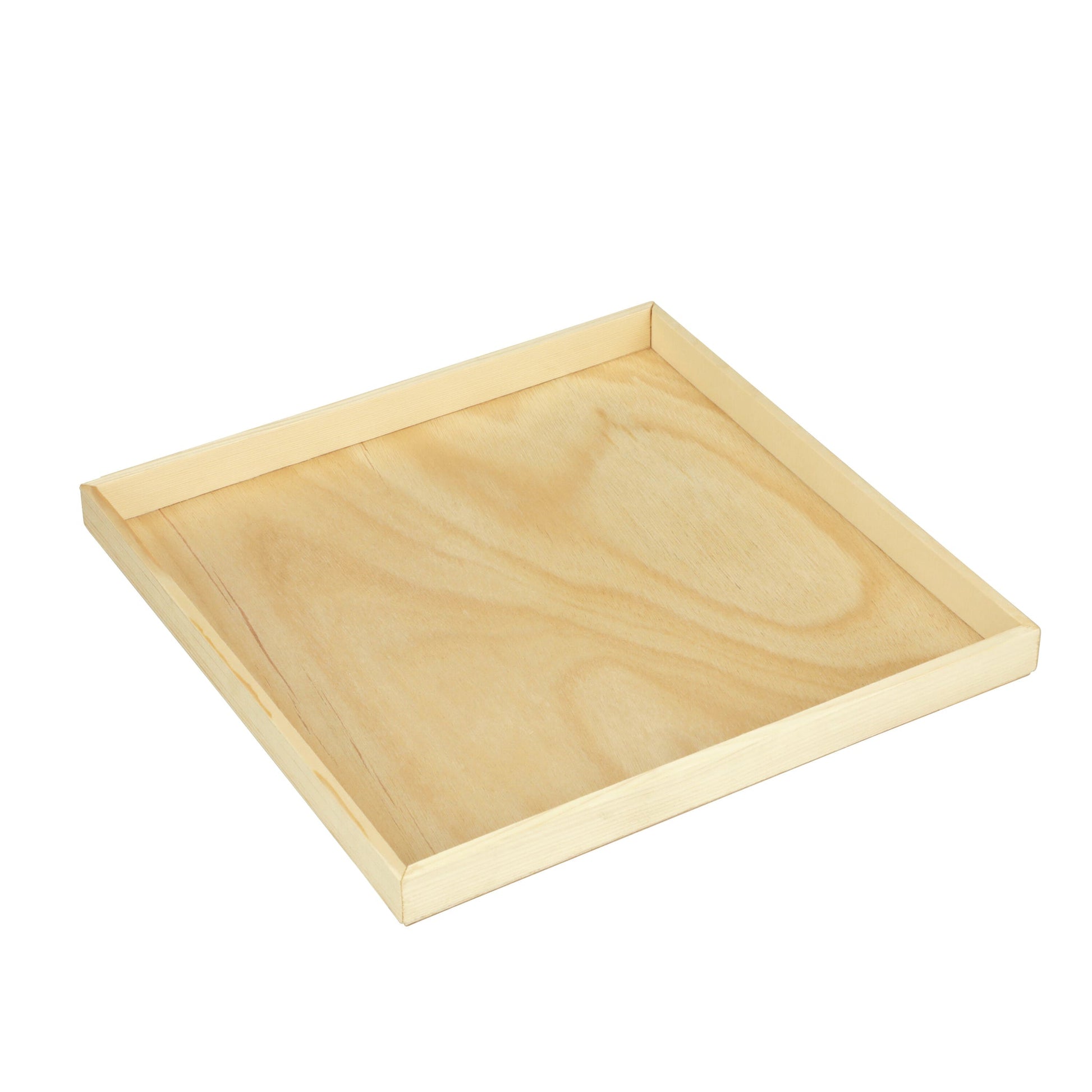 16" x 16" Solid Wood Tray - Eco Leaf Products
