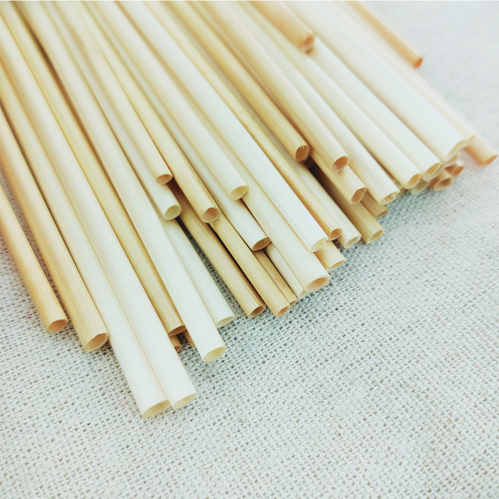 Disposable Wheat Straws - Pack of 50 - Eco Leaf Products