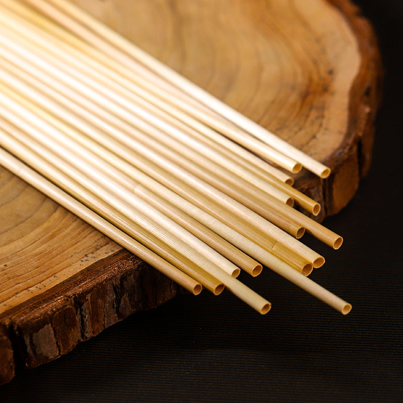 Disposable Wheat Straws - Pack of 50 - Eco Leaf Products