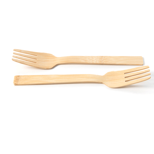 Premium Bamboo Forks - Eco Leaf Products