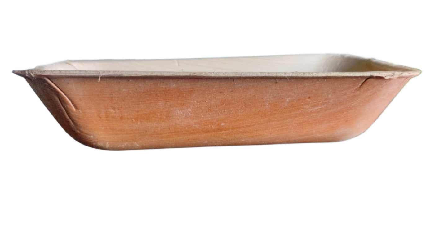 Sushi Serving Disposable Bamboo Tray 7" x 3" (18cm x 8cm) - Eco Leaf Products