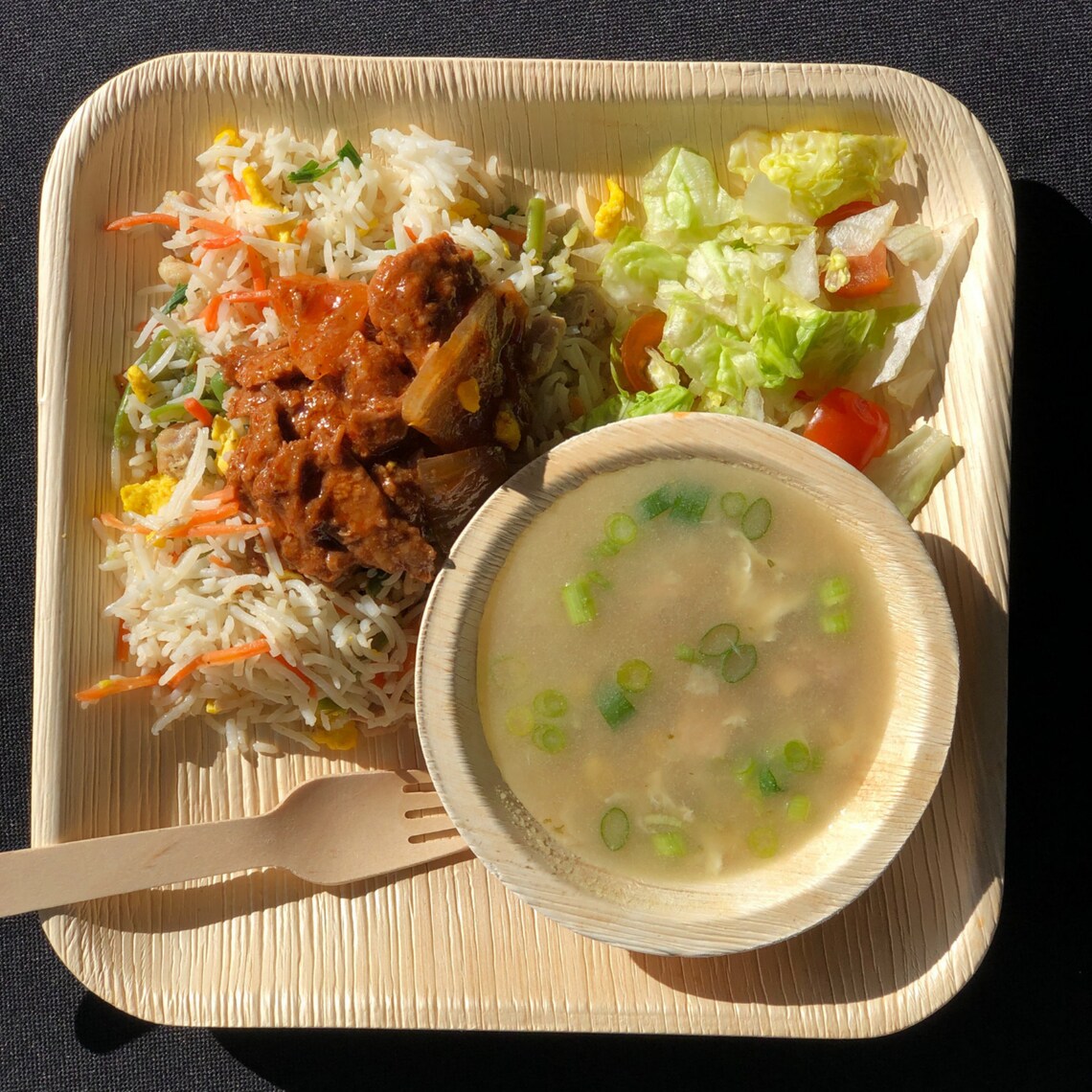 5" (12 cm) Round Compostable Palm Leaf Dessert Bowls - Eco Leaf Products