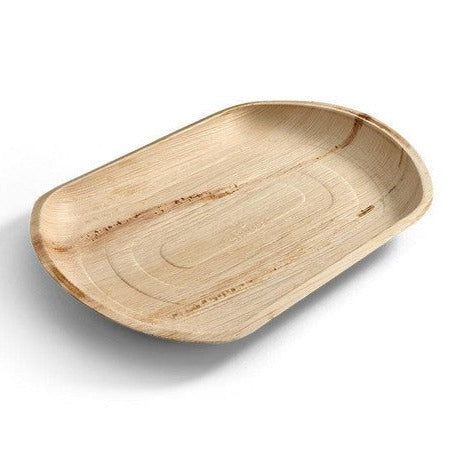 Extra Large 22" x 12" Palm Leaf Platter Tray - Eco Leaf Products