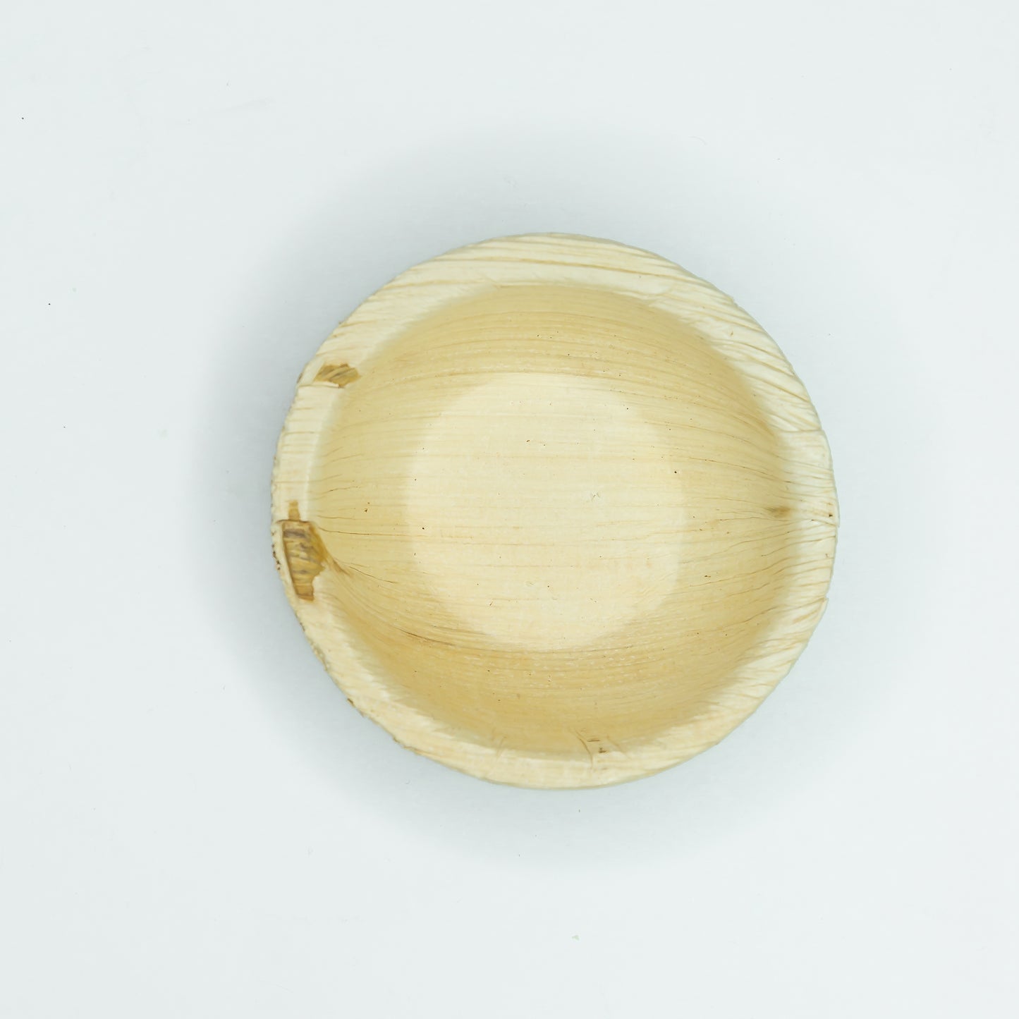 3" / 7.6 cm Round Palm Leaf Bowls - Eco Leaf Products