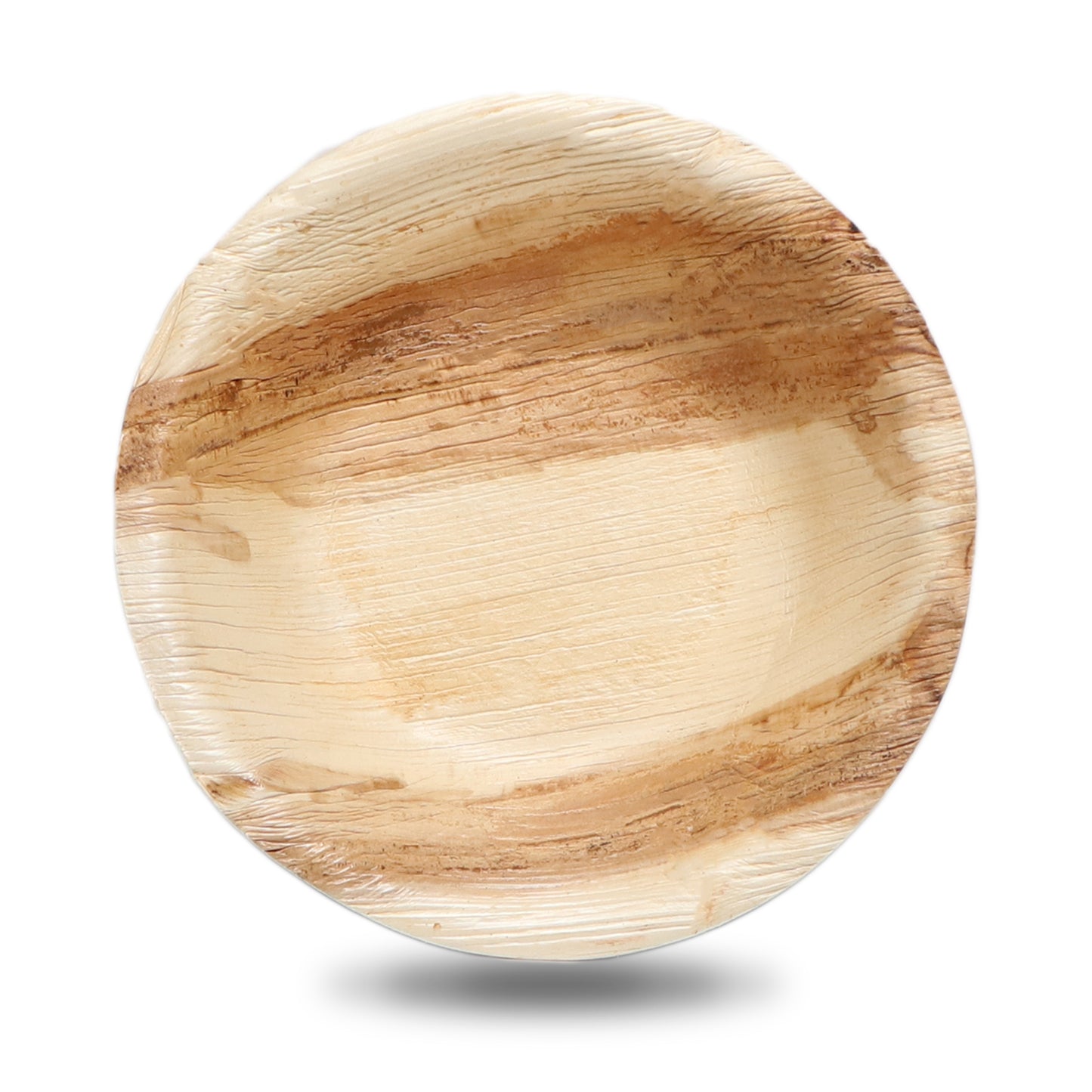 5" / 12.7 cm Round Palm Leaf Bowls - Eco Leaf Products