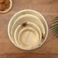 10" / 25 cm Round Disposable Palm Leaf Plates - Eco Leaf Products