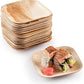 Sauce Dip 4" (10cm) Square Compostable Bamboo Plates - Eco Leaf Products