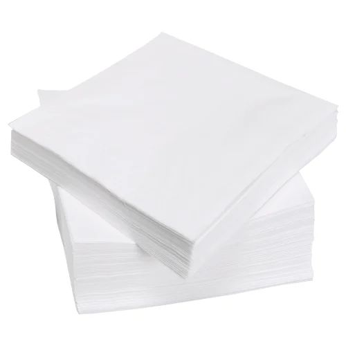 White Napkins 25cm 2 Ply 4-fold (200 pcs) - Eco Leaf Products
