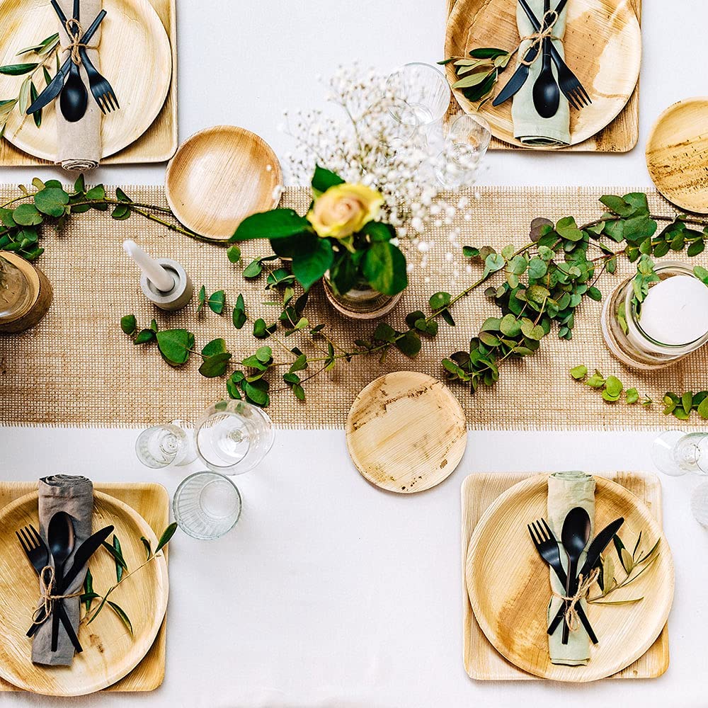 Chose from fine range of eco-friendly tableware palm leaf plates and bowls