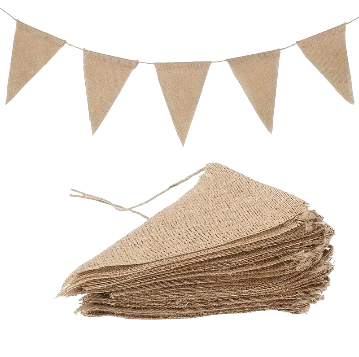 Jute Bunting & Bags