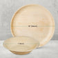 Disposable Bamboo Plates, Bowls, Cups and Wooden Cutlery Set - Eco Leaf Products