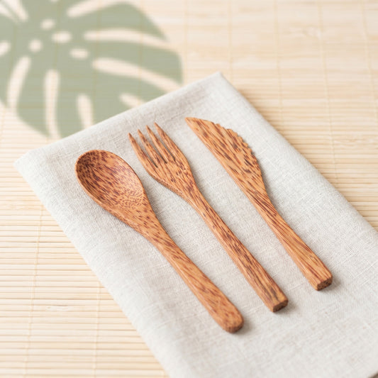 Wooden Cutlery 3 pc set