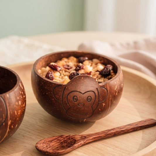 Kids Bowl Natural - Monkey