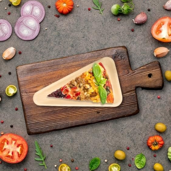 Triangle Disposable Tray 10" (25cm)