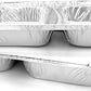 Aluminium Foil Tray 2-Compartment - Eco Leaf Products