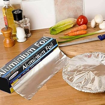 XL Aluminium Tin Foil 75 Meter 45cm wide Cutterbox
