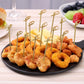 Wooden Bamboo Looped Skewers 9cm (100 pack) - Eco Leaf Products
