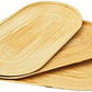Wholesale Extra Large 22" Palm Leaf Platters - Eco Leaf Products