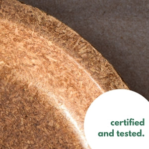 Rice Husk Disposable Plates - Made From 100% Paddy Residue - Eco Leaf Products