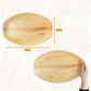 Wholesale Large 15" x 10" Palm Leaf Serving Platters - Eco Leaf Products