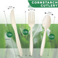 4 in 1 Cornstarch Premium Disposable Cutlery Pack - Eco Leaf Products