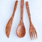 Wooden Cutlery 3 pc set