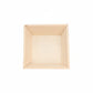 6" x 6" Deep Inclined Wooden Tray - Eco Leaf Products