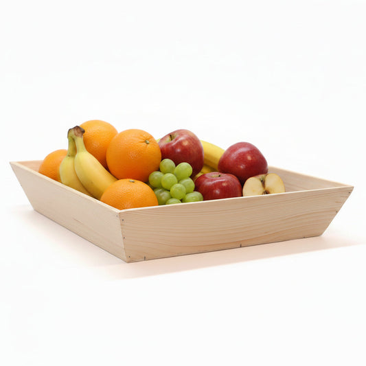 14" x 14" Deep Inclined Wooden Tray - Eco Leaf Products