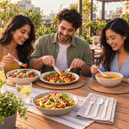 Premium Cornstarch Spoons - Eco Leaf Products