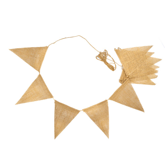 Jute Plain Bunting - Eco Leaf Products