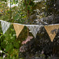 Jute White Lace Bunting - Eco Leaf Products