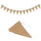 Jute Plain Bunting - Eco Leaf Products