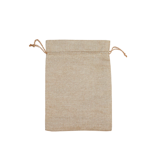 Jute Gift Bags with Drawstring Extra Large 19cm - Eco Leaf Products