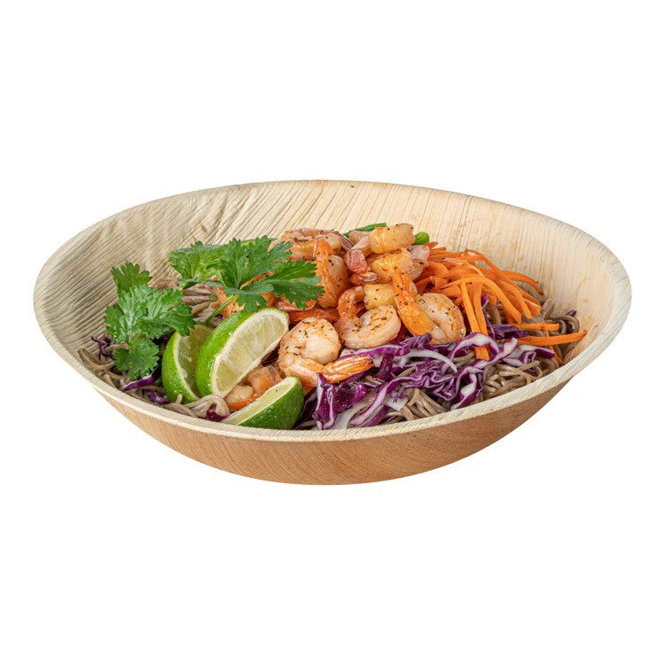 8" (20cm) Large Compostable Round Bowls - Eco Leaf Products