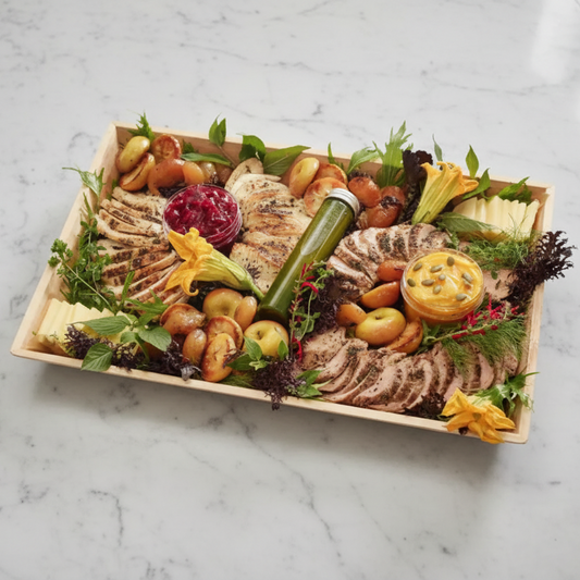 12" x 22" Rectangle Wooden Serving Trays - Eco Leaf Products