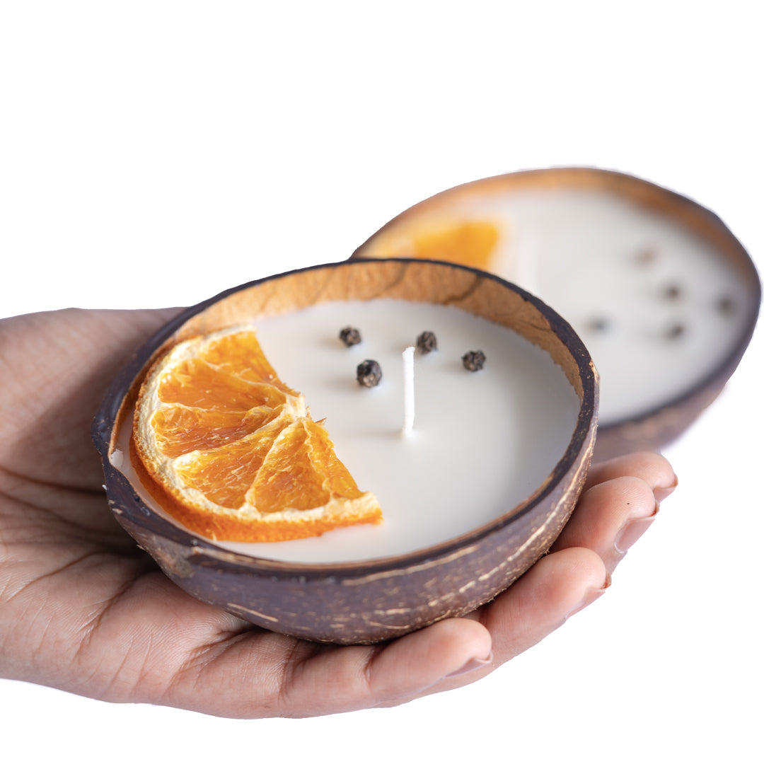 Orange Pepper Candle
