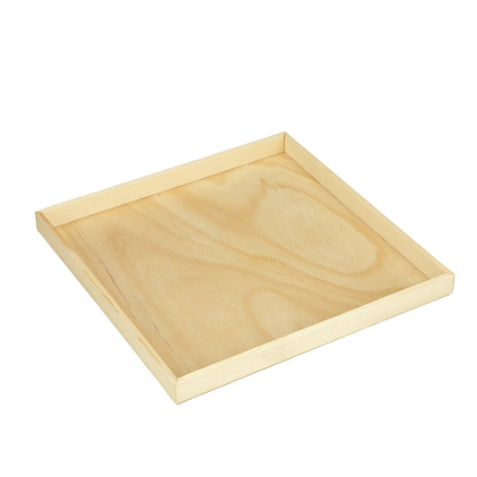 16" x 16" Solid Wood Tray - Eco Leaf Products